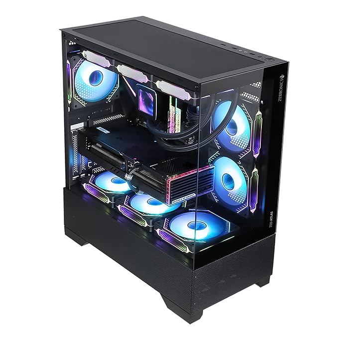 ZEBRONICS Atlas Premium Gaming Cabinet/Case